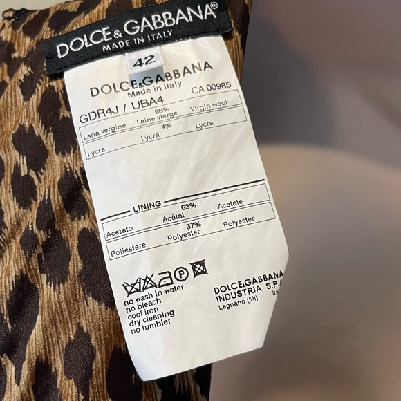 Dolce & Gabbana Sheath Dress 42 - Picture 6 of 7